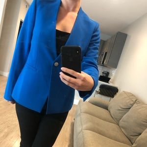 THE LIMITED - MEDIUM BLUE BLAZER